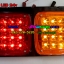 ไฟท้ายJCM LED 24v 2ตอน บอดี้เหล็ก