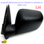 กระจกมองข้าง ISUZU D-MAX 2003 / CHEVROLET COLORADO ปี2004-2011 (ฝาครอบถอดไม่ได้) ปรับมือ สีดำ