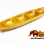 ถาดเรือ 4หลุม ( สีไม้ธรรมชาติ )