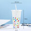 แก้วพลาสติก,แก้วพลาสติกเปลี่ยนสี,แก้วเปลี่ยนสีพร้อมฝาปิด,710ml