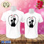 เสื้อคู่รัก PB-0081 ลายแมว