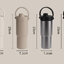 แก้วสแตนเลสพร้อมที่กรองชา,แก้วน้ำสแตนเลสพร้อมที่กรองชา,เกรด316,ความจุ735ml