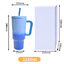 แก้วน้ำสแตนเลส,แก้วสแตนเลสพร้อมหลอด,1180ml