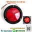 ไฟท้ายรถบรรทุก 0510 LED ขอบดำ 4นิ้ว 24v กันน้ำ กันฝุ่น