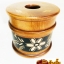 กล่องทิชชู่กลม ( แกะสลัก )