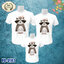 เสื้อครอบครัว PB-0162 ลายแรคคูน