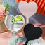 กระจกรูปหัวใจ,กระจก,กระจกพกพา,ของแจก,ขนาด10.5*18cm