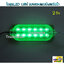 ไฟโมดูลใหญ่ LED 12ชิป สองแถว มีเลนส์กันน้ำ 24v.
