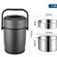 กระติกใส่อาหารสูญญากาศ,กระติกข้าว,กระติกใส่อาหาร,ขนาด1.6L,2.0L,เกรด304(กระเป๋าไม่รวมในชุด)