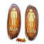 ป้ายไม้ Man & Lady