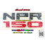 สติ๊กเกอร์ตัวหนังสือติดแผงหน้ารถ/ข้างประตู NPR150 ราคาต่อแผ่น