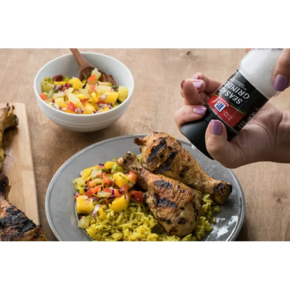 McCormick Sea Salt Grinder 377 g. เกลือทะเลแบบฝาบดตราแม็คคอร์มิค 377 กรัม (05-2341)