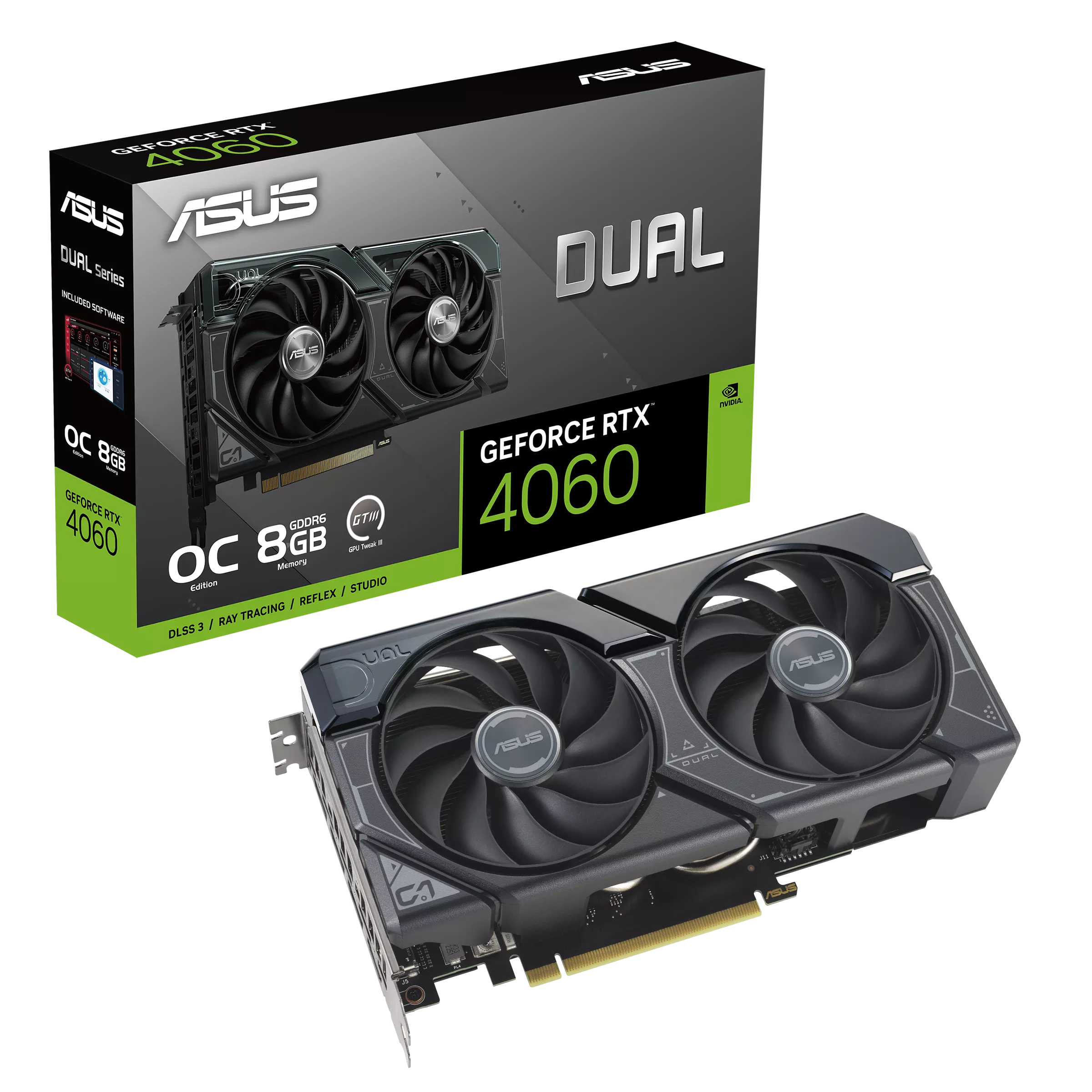 ASUS RTX 4060 DUAL OC 8GB/GDDR6