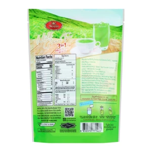 ชาเขียวผสมนมปรุงสำเร็จ 3 in1 ชนิดผง ตรามือ Cha Tra Mue Milk Green Tea 3 in 1 ขนาด 500 g. (05-5032)