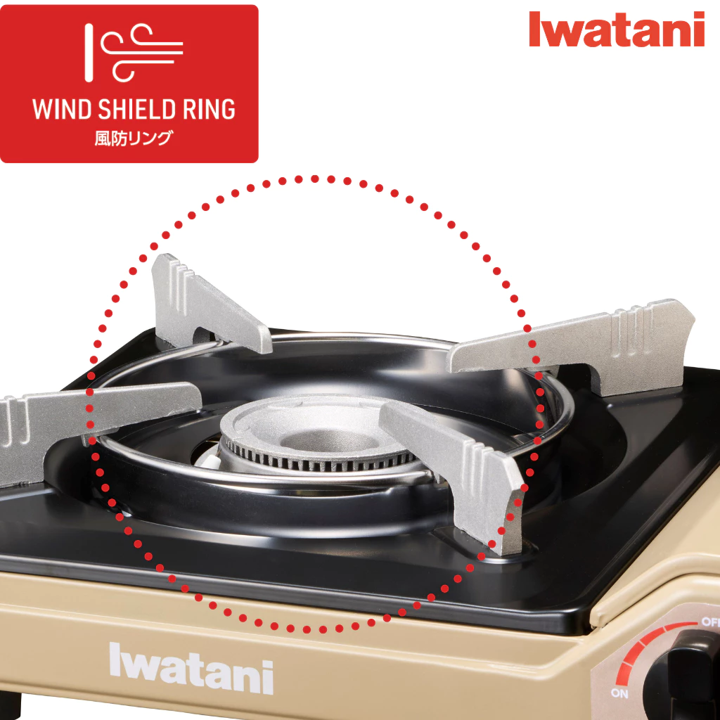 เตาแก๊สพกพา Iwatani CB-VT-1 Japan Quality High Power (3.0 kw) & Hand Carry Case (12-8529)