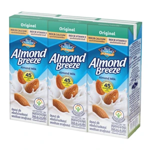 Blue Diamond น้ำนมอัลมอนด์รสธรรมชาติ 180 มล.x 3กล่อง (02-8287)
