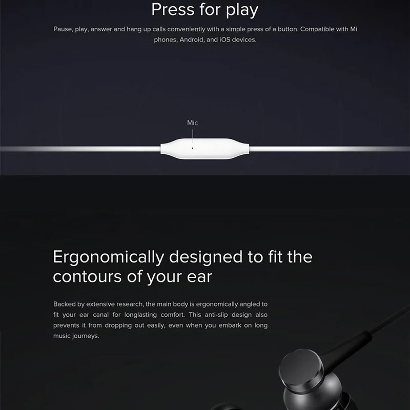 Xiaomi Mi In-Ear Headphones Basic