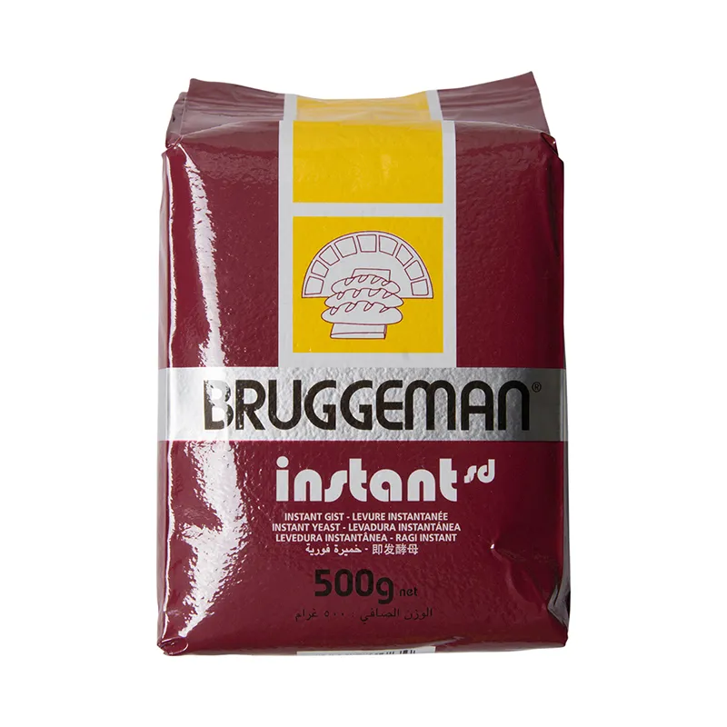 ยีสต์ Bruggeman Instant Dry Yeast Brown (for sweet dough) สีน้ำตาล ขนาด 500 กรัม ( 06-0002)