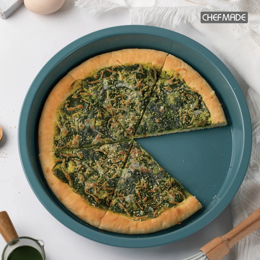 Chefmade WK10018 10'' Non Stick Round Cake Pan 280 x38 mm.(Green) (12-8673)